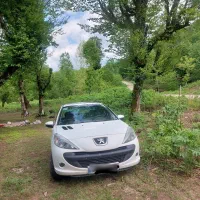 پژو ۲۰۷ پاناروما دنده tu5بسیار سالم و تمیز اخر ۴۰۱