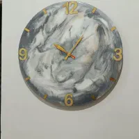 ساعتهای دست ساز رزینی|ساعت دیواری و تزئینی|باغستان, |دیوار