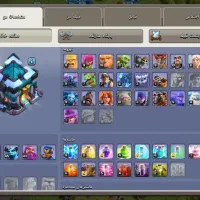 اکانت کلش اف کلنز تاون ۱۳|کنسول، بازی ویدئویی و آنلاین|اصفهان, توپخانه ارتش|دیوار