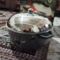قابلمه تفلون کاملا نو با جعبه|ظروف پختوپز|رشت, رودبارتان|دیوار