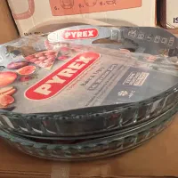 ظرف پیرکس پیتزا و کیک  28 سانتی اصل فرانسه  PYREX