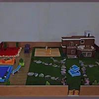 ماکت ویلایی و نوجوان