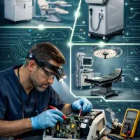 تعمیرات تجهیزات و دستگاه های پزشکی وزیبایی
