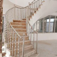 نرده و حفاظ استیل پله گرد|خدمات پیشه و مهارت|مشهد, حسینآباد|دیوار