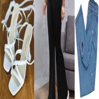 کفش. شلوار .دستگاه بخور .صندل. جین