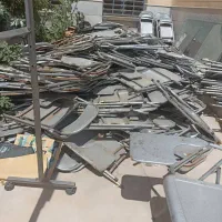 تخریب با خاکبرداری انواع ساختمان و خریدار آهن