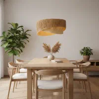 لوستر مکرومه|لوستر و چراغ آویز|رشت, منظریه|دیوار