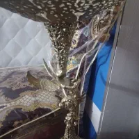 میوه خوری پایه دار برنجی|ظروف سرو و پذیرایی|دشتابی, |دیوار