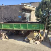 تریلی چهار چرخ|ماشین‌آلات صنعتی|صحنه, |دیوار