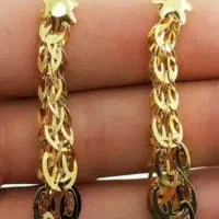 زنجیر گوشواره دستبند ست سرویس طلا هدیه روز مادر زن|جواهرات|همدان, |دیوار