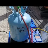 شارژ گاز کولر تعمیر کمپرسور کولر ef7 پراید پژو ۲۰۶