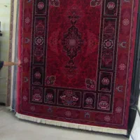 1جفت فرش 9متری لاکی نوقرمز جدید