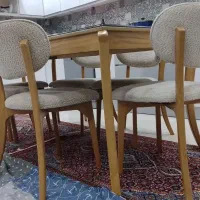 میز غذاخوری ۶ نفره تمام چوب روس درجه یک