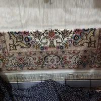 قالی نیمه کاره چله ابریشم