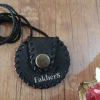 گردنبند چرم طبیعی بز