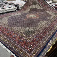 فرش دستباف ماهی سراب مشایخی ۲۱ متری اعلا کرک