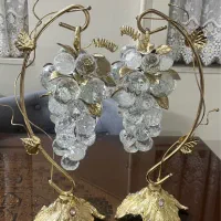 انگور کریستال پایه برنز