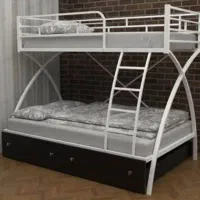 تخت خواب دو طبقه حاجی پور(تختخواب۲دونفره)علیمردانی|تخت و سرویس خواب|مشهد, حسین‌آباد|دیوار