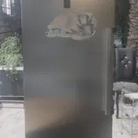 یخچال و فریزر دو قلو نیکسان رنگ سیلور