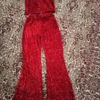 تاپ و شلوار پولکی