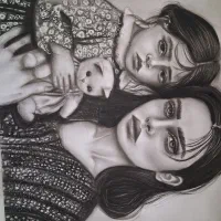 سفارش نقاشی سیاهقلم