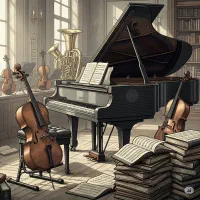 گیتار، سنتور، پیانو، هنگدرام