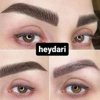 کاور تتو ابرو با خطوط ظریف و مویی|خدمات آرایشگری و زیبایی|گرگان, |دیوار