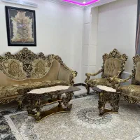 مبل سلطنتی ۱۱ نفره با میز نهار خوری ۶ نفره|مبلمان خانگی و میز عسلی|پردیس, فاز ۸|دیوار