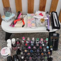 وسایل کاشت ناخن نو و با ضمانت نامه|آرایشی، بهداشتی، درمانی|خورموج, |دیوار