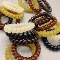 کش سیم تلفنی در پک سه تایی و تکی در رنگ های نود