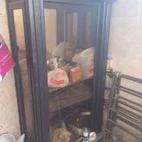 بوفه پشت آینه دار