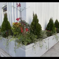 فلاورباکس بتنی و فایبرگلاس