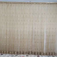 پرده حریر در حد نو و سالم