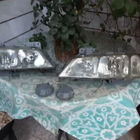 یک جفت چراغ پژو پارس در حد نو