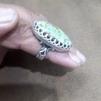 (نقره)(سنگ فیروزه)|بدلیجات|رفسنجان, |دیوار