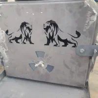 بخاری هیزمی کباب پز دار