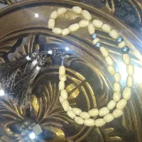 تسبیح  هسته زیتون دست بافت