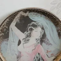 دف خوش دست|سازهای سنتی|ملایر, |دیوار