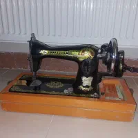 چرخ خیاطی دستی پروانه قدیمی نو