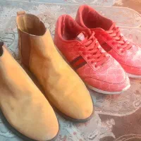 کتونی گوچی و نیم بوت زارا