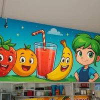 خانم جهت کار در آبمیوه گیری