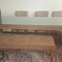 میژ ناهار خوری ۸ نفره|میز و صندلی غذاخوری|تهران, نارمک|دیوار