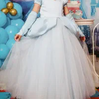 پیراهن مزون دوزی سیندرلایی