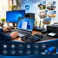 خدمات کامپیوتری، عیب‌یابی،نصب ویندوز نرم‌افزار