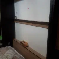 تخت تاشو دونفره همراه تشک نومعاوضه با هرچی دارم