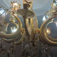 لوستر فلز و گریستال|لوستر و چراغ آویز|تهران, شهرک غرب|دیوار