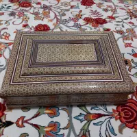 جعبه خاتم کاری|صنایع دستی و سایر لوازم تزئینی|کرمانشاه, |دیوار