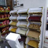جا حبوباتی استند خشکبار و حبوبات و شکلات|فروشگاه و مغازه|یزد, |دیوار