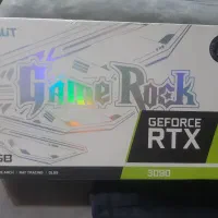 Palit 3090 gamerock پیچ پلمپ با جعبه و تمیز|قطعات و لوازم جانبی رایانه|کازرون, |دیوار