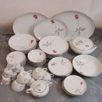 سرویس چینی تک گل رز شرکت بازرگانی مسعود